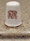 Kensington Palace Bone Fine Thimble Guild Of English Potters Royal Crown Duchy
