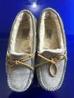 Ugg Dakota 5612 Womens 7 Pewter Gray Suede Sheepskin Moccasin Slippers