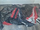 Slingshot Kitesurfing Kite Canopy W  Control Bar   Lines - Black red white