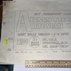1967 Billboard Ad Sample  Armstrong Artesian Well Company Windham Nh Drilling