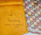 Vintage 1933 Fairfame Novelty Jumbo Elephant No 860 Uncut Fabric Sheet Set Guide