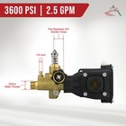 3600 Psi Power Pressure Washer Water Pump  2 5 Gpm For Dewalt Dh3028  Dxpw3025
