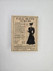 Vintage Fall Suite Catalog Rubber Cottage Lg Wood Rubber Stamp Old Fashion Woman