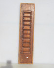 Antique Carved Wooden Panel Plaque Old Wood Victorian Scrolls Vintage 7 x28 5 