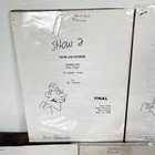 Vtg Dumb And Dumber - Animated Series Original Scripts And Art Work Signed Rare