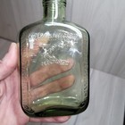 Vntg Prohibition Era Jas Hennessey Cognac Green Glass Bottle Rare Liquor Bottle