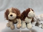 Ganz Webkinz   Lil Kinz Lot Of 4 Puppy Dog Stuffed Plush Animals No Codes
