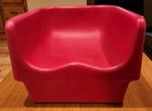 Vintage Cambro Booster Seat Child Heavy Duty Restaurant Quality  5 Red Usa 