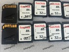 10pcs  Sandisk 32gb Sd Card Sdhc