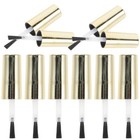  10 Pcs Nail Polish Replacement Brush Salon Supplies Gel Bottle Caps