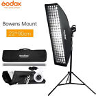 Us Godox Softbox 9 x35  Portable Rectangular Honeycomb Grid Bowens Mount Softbox