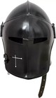 Knights Medieval Templar Armour Helmet Barbuta Crusader Helmet Larp