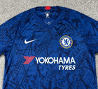 Christian Pulisic Chelsea Fc Jersey Mens Medium Blue Nike Home 2019 20 Soccer