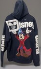 2025 Walt Disney World Sorcerer Mickey Mouse Large Navy Zip Hoodie Sweatshirt
