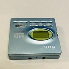 Sony Mz-r91 Portable Minidisc Recorder Player Blue Md Walkman Used Tested