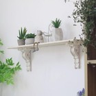 Set Of 2 Corbels For Shelves Wood Corbels Decorative Shelf Brackets