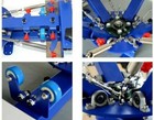 4 Color 2 Station Screen Printing Kit T-shirt Printing Machine Press Flash Dryer