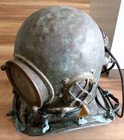 Toa Diving Divers Helmet Japanese Antique Scuba Mask Vintage Used Japan 6