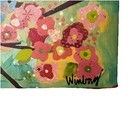 Oopsy Daisy s Cherry Blossom Birdies Stretch Canvas Wall Art Decor By Winborg