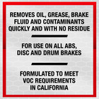 Brake Parts Cleaner  14 5 Oz