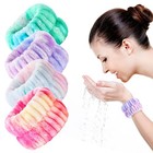 8pcs Wrist Bands For 8 Pcs  Tie-dye   green rose Red light Colors purple   
