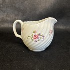 Vintage Royal Adderley Bone China Fragance Patter Open Sugar Bowl   Creamer 