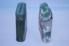 Vintage Antique Buckingham Bright Cut Plug Half And Half Tobacco Tin Can Case