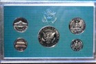 1994-s Proof Set 5 Coins In Original Mint Display Case And Green Cardboard Box