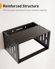 6u Wall Mount Server Rack  Open Frame Network Rack For 19  Computer av data it m