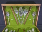 Vintage 1847 Rogers Bros  Is  Reflection Pattern 48 Pieces In Case