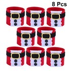 8 Pcs Unique Napkin Holiday Serviette Holder Party Holders
