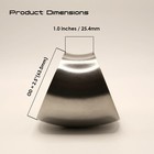 Titanflowracing 2 5  Titanium 45   Mandrel Bend Elbow Tight Radius 1d Clr