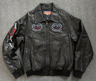 Vintage Aqha American Quarter Horse 2004 World Championship Leather Jacket - L