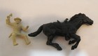 Marx Roy Rogers Playset Mounted Character Figure W  54mm Western Horse Vintage
