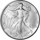 Tube Of 20 - 1986 American Silver Eagle Coin - Ngc Gem Uncirculated
