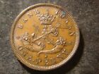 1850 Bu Glossy Bank Of Upper Canada Penny Token Nice Coin Ncx
