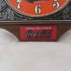 1974 Coca Cola Betty Wall Clock Battery Operated Vintage Coke Usa Made
