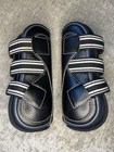 Equifit D-teq Front Boots Black Ostrich With Navy Binding  Size Medium