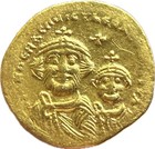 Gold Solidus Coin Heraclius   H  Constantine Roman Byzantine  With Provenance