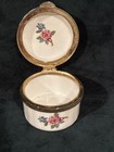 Vintage Aynsley Pill Box Pembroke Bone China Lidded Hinged England Free Ship