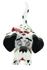 Vtg Stacked Wood Handcrafted Dalmation Puppy Dog Figurine Folk Art  1k