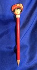 Rare Vtg Half Doll Head Boudoir Flapper 1920s Novelty Writing Pencil Celluloid 