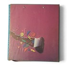 Vintage Mead Trapper Keeper Designer Series 90s Geometric Binder W  2 Portfolios
