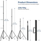 13 Ft Heavy Duty Video Studio Camera Sports Tripod Lighting Stand Air-cushioned