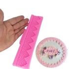 Lace Border Silicone Mould Wedding Cake Fondant Sugarcraft Candy Chocolate Molds