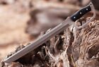 Custom Handmade Carbon Steel Blade Alpha Tactical Sword   Hunting Sword Camping