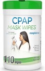 Resplabs Cpap Mask Cleaning Wipes - Unscented  Alcohol-free Cleaner For All Mask