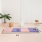 6 x4 x2  Gymnastics Mat Gym Tumbling Mat Folding Extra Thick Durable 4 Folding