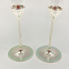 Kate Spade   Lenox Take The Cake 6 Oz Champagne Toasting Flutes Pair Glasses