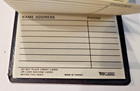 Magnetic Accordion Pocket Phone address Book For Craft gift etc